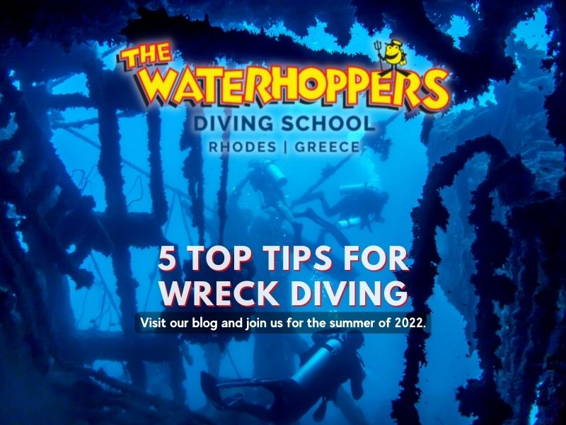 5 Top Tips for Wreck Diving